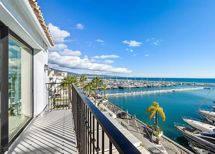 Apartment Front Line Penthouse Puerto Banus With Sea Views Marbella