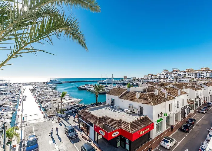 شقة Front Line Penthouse Puerto Banus With Sea Views
